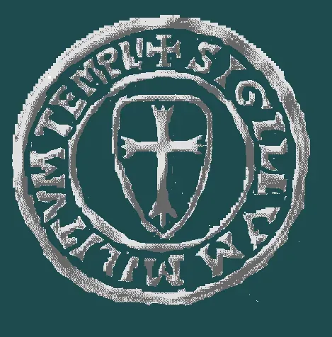 The seal of the Knights Templar — two knights on one horse