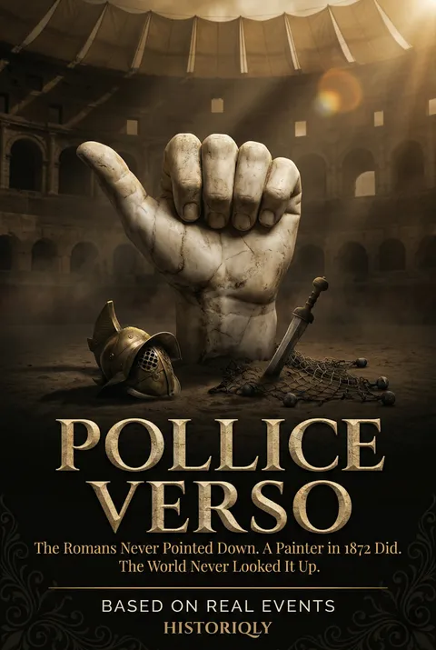 Pollice Verso — The Romans Never Pointed Down. A Painter in 1872 Did. The World Never Looked It Up. — ebook cover