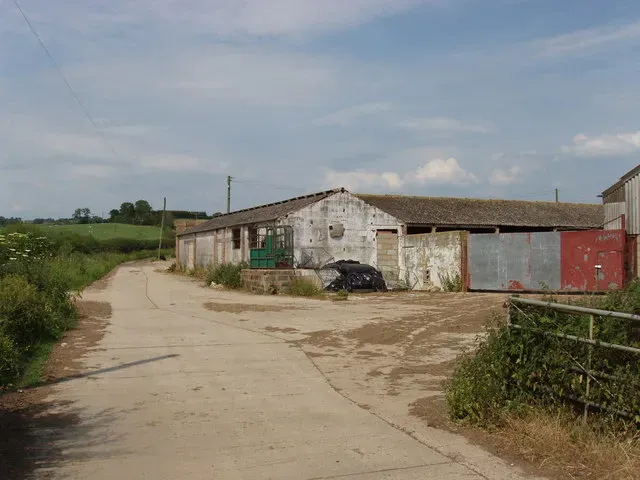 Leatherslade Farm buildings near Oakley, Buckinghamshire