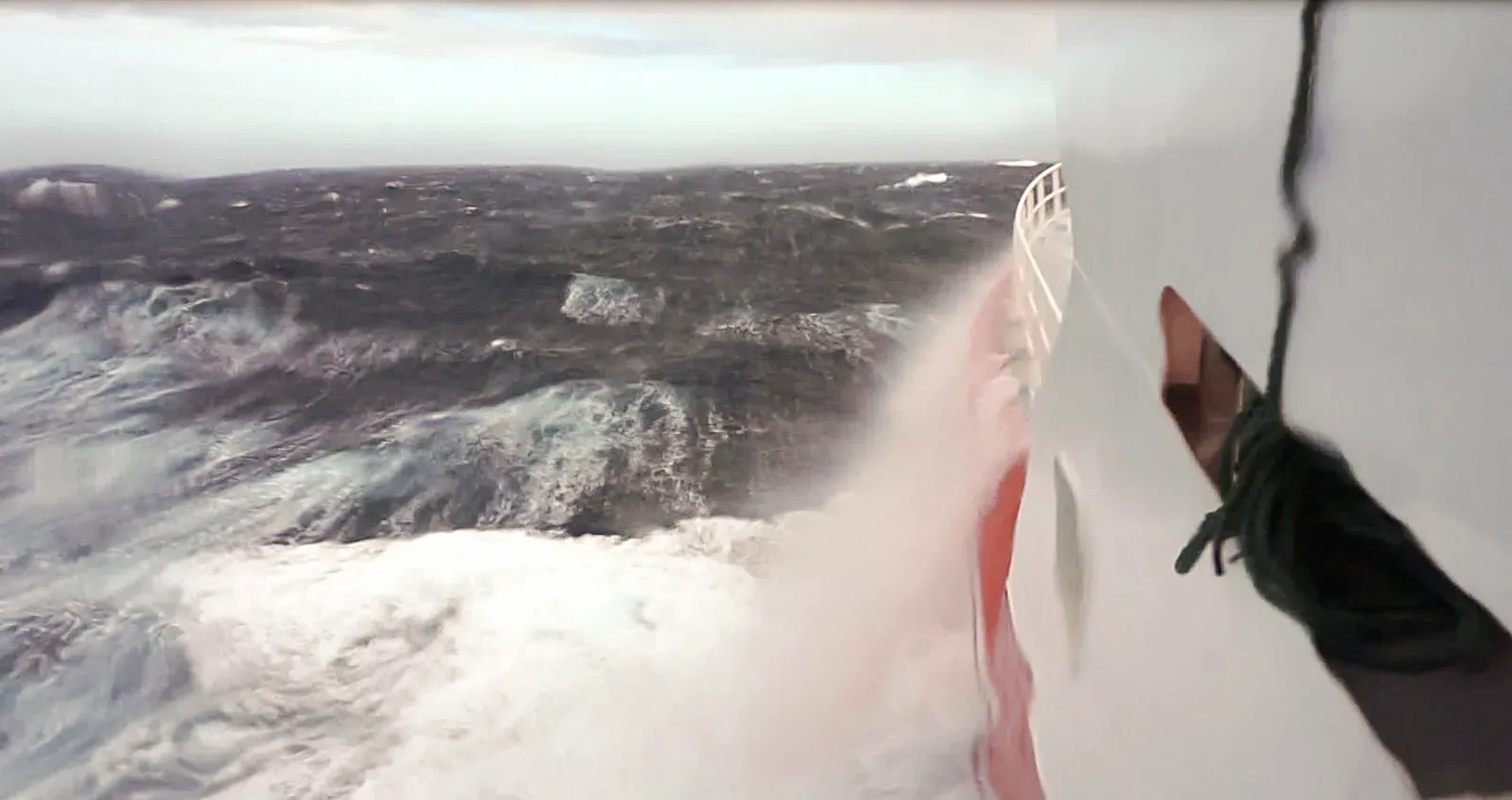Fugro Discovery search vessel in the Southern Indian Ocean