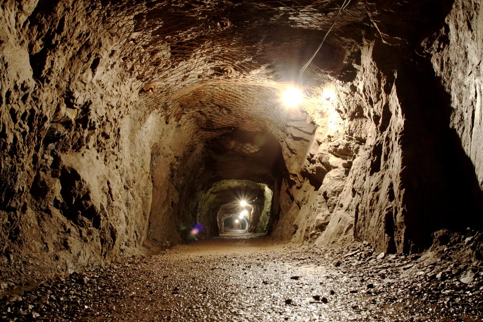 Interior of the Osówka tunnel complex, Project Riese