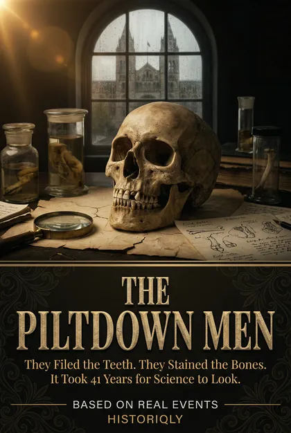 Hoaxes — The Piltdown Men cover