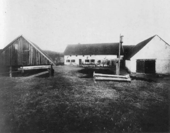 The Hinterkaifeck farmstead, 1922