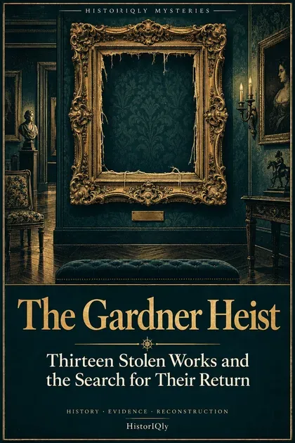 Illustrated cover of The Gardner Heist