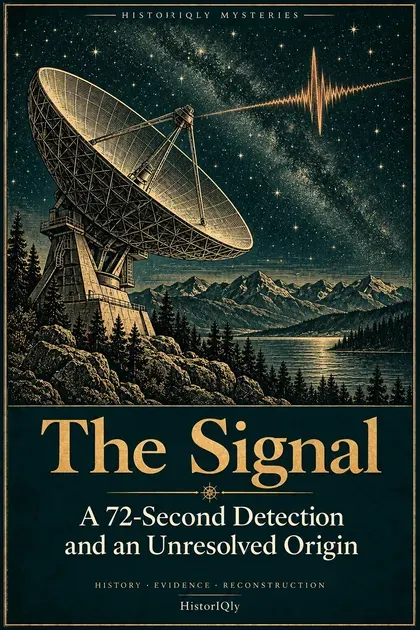 Illustrated cover of The Signal