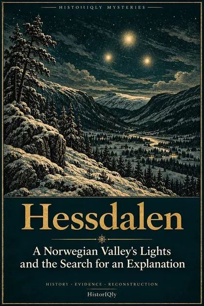 Illustrated cover of Hessdalen