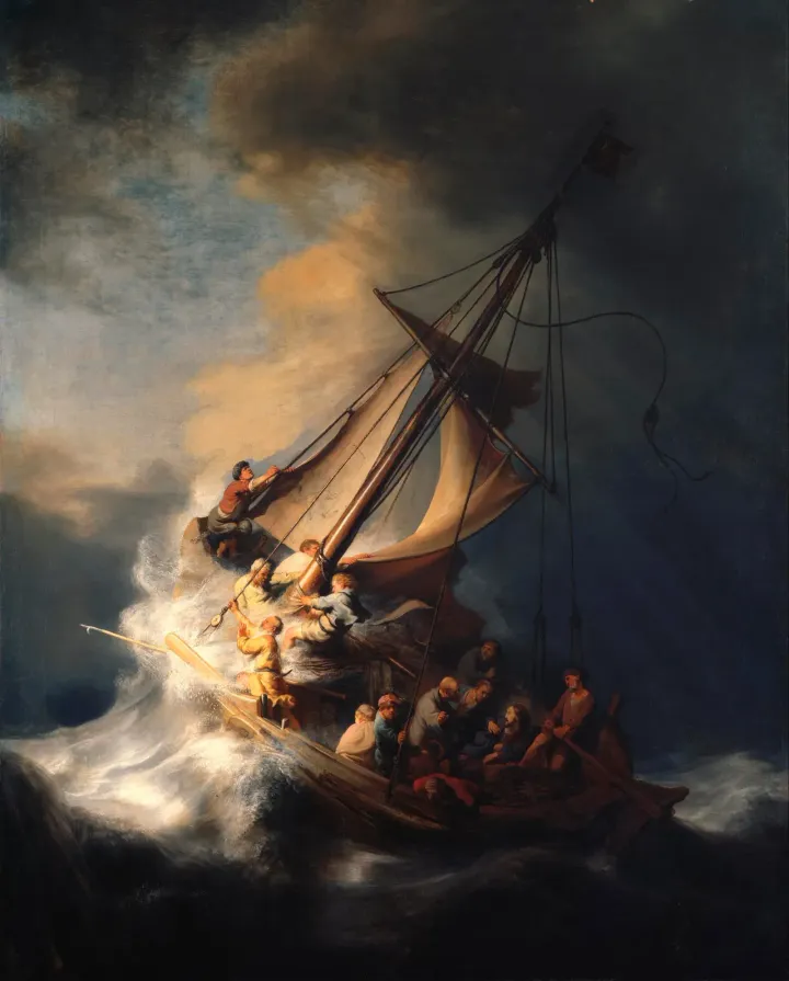 Rembrandt — The Storm on the Sea of Galilee, 1633
