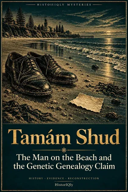 Illustrated cover of Tamám Shud