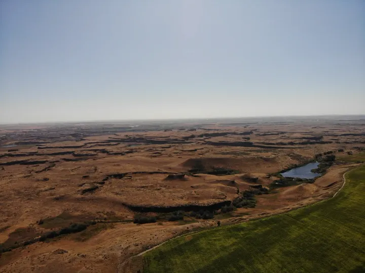 The Channeled Scablands of eastern Washington