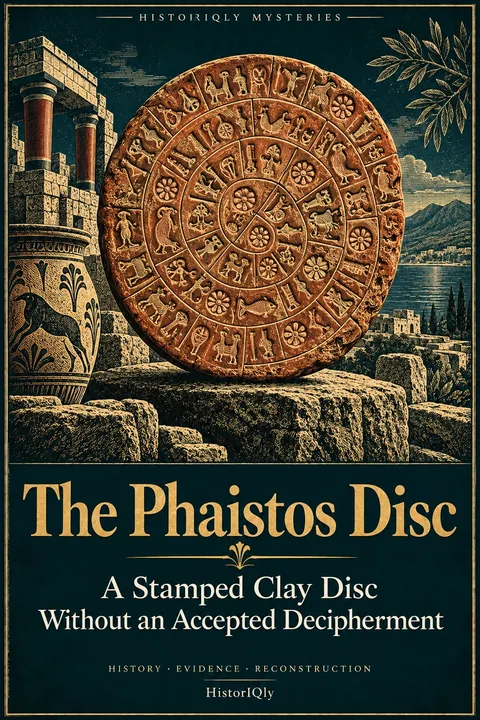 The Phaistos Disc — A Stamped Clay Disc Without an Accepted Decipherment