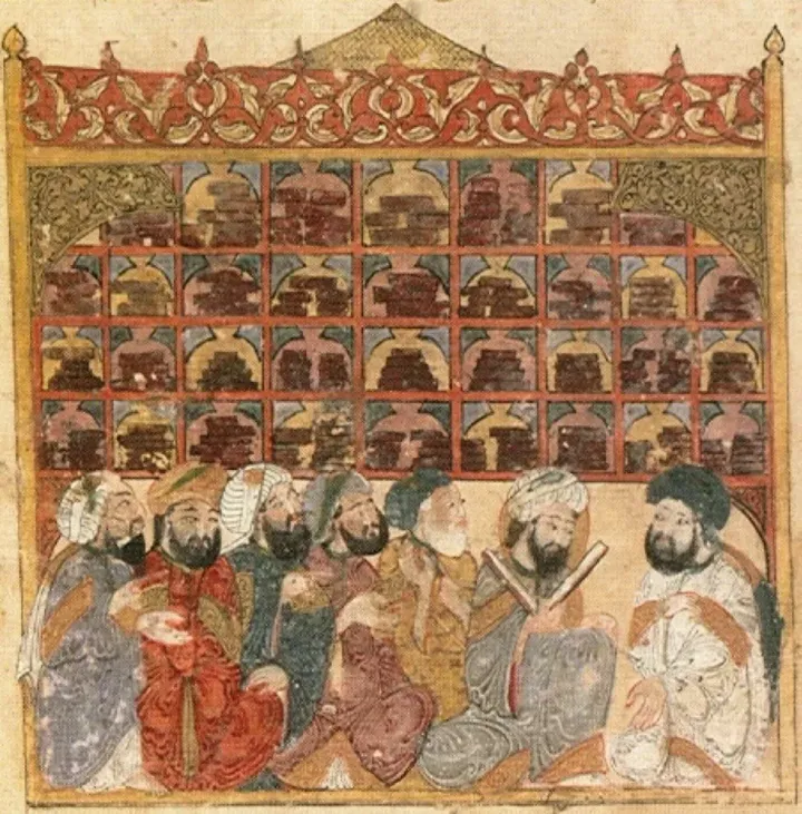 The House of Wisdom in Baghdad during the Islamic Golden Age