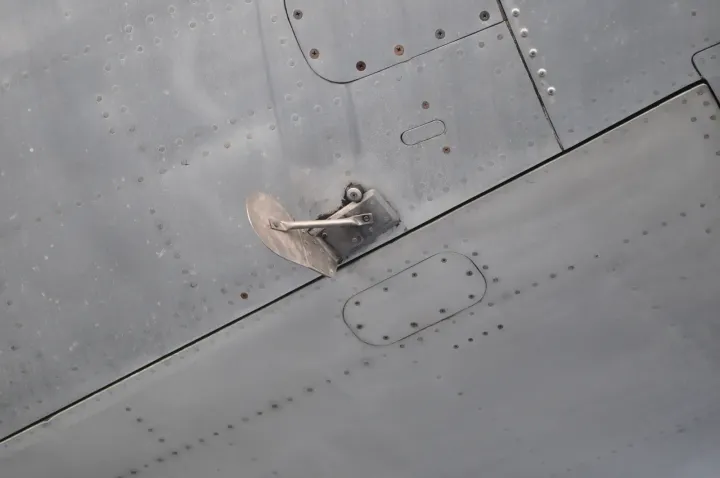 Cooper vane device installed on Boeing 727 aircraft after the hijacking