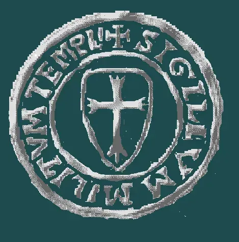 The seal of the Knights Templar — two knights on one horse