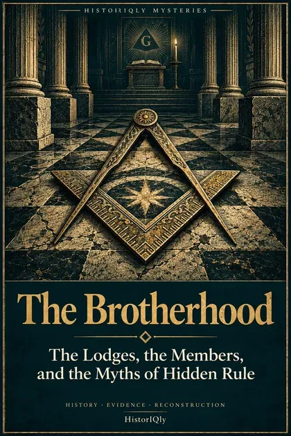 Illustrated cover of The Brotherhood