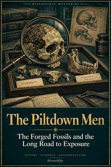 Hoaxes — The Piltdown Men cover