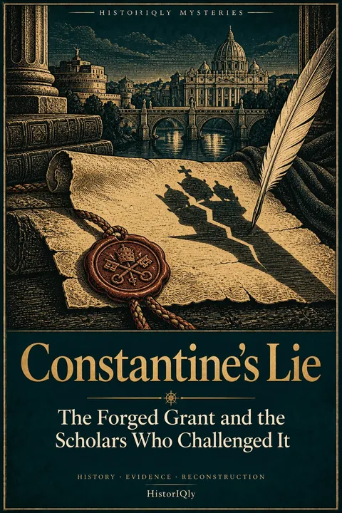 Constantine's Lie — The Forged Grant and the Scholars Who Challenged It