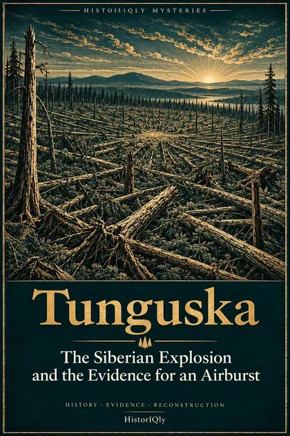 Illustrated cover of Tunguska