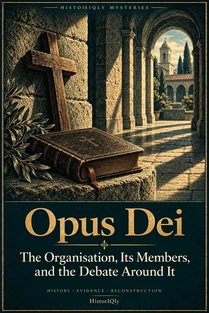 Illustrated cover of Opus Dei
