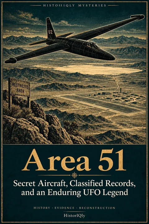 Area 51 — Secret Aircraft, Classified Records, and an Enduring UFO Legend