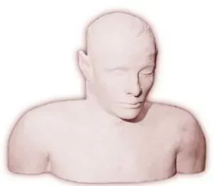 Plaster bust of the Somerton Man