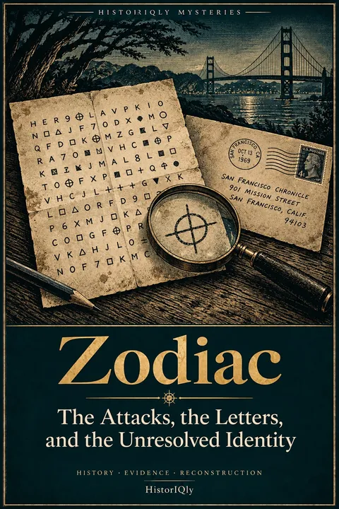 Zodiac — The Attacks, the Letters, and the Unresolved Identity