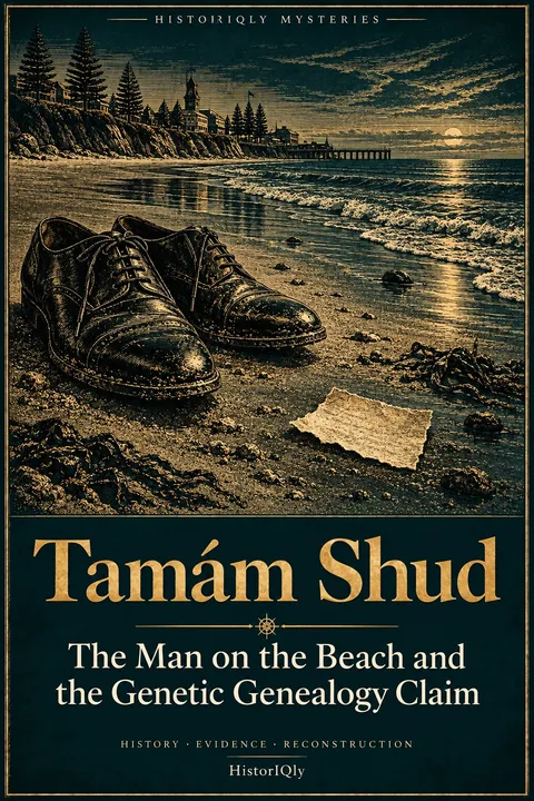 Tamám Shud — The Man on the Beach and the Genetic Genealogy Claim