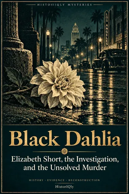 Illustrated cover of Black Dahlia
