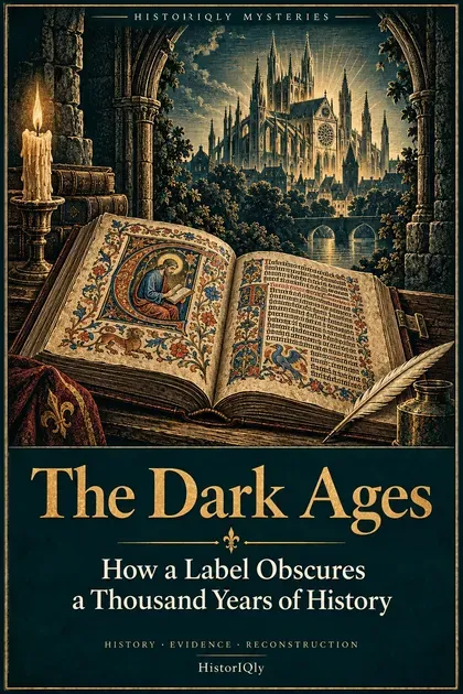 Illustrated cover of The Dark Ages