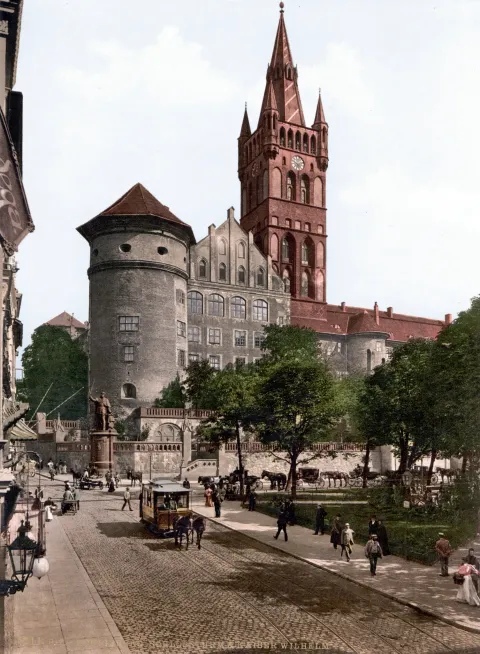Königsberg Castle before its destruction