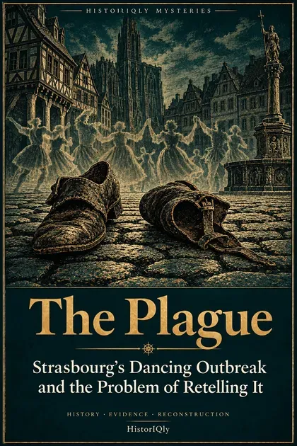 Illustrated cover of The Plague