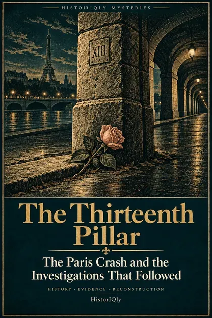 Illustrated cover of The Thirteenth Pillar