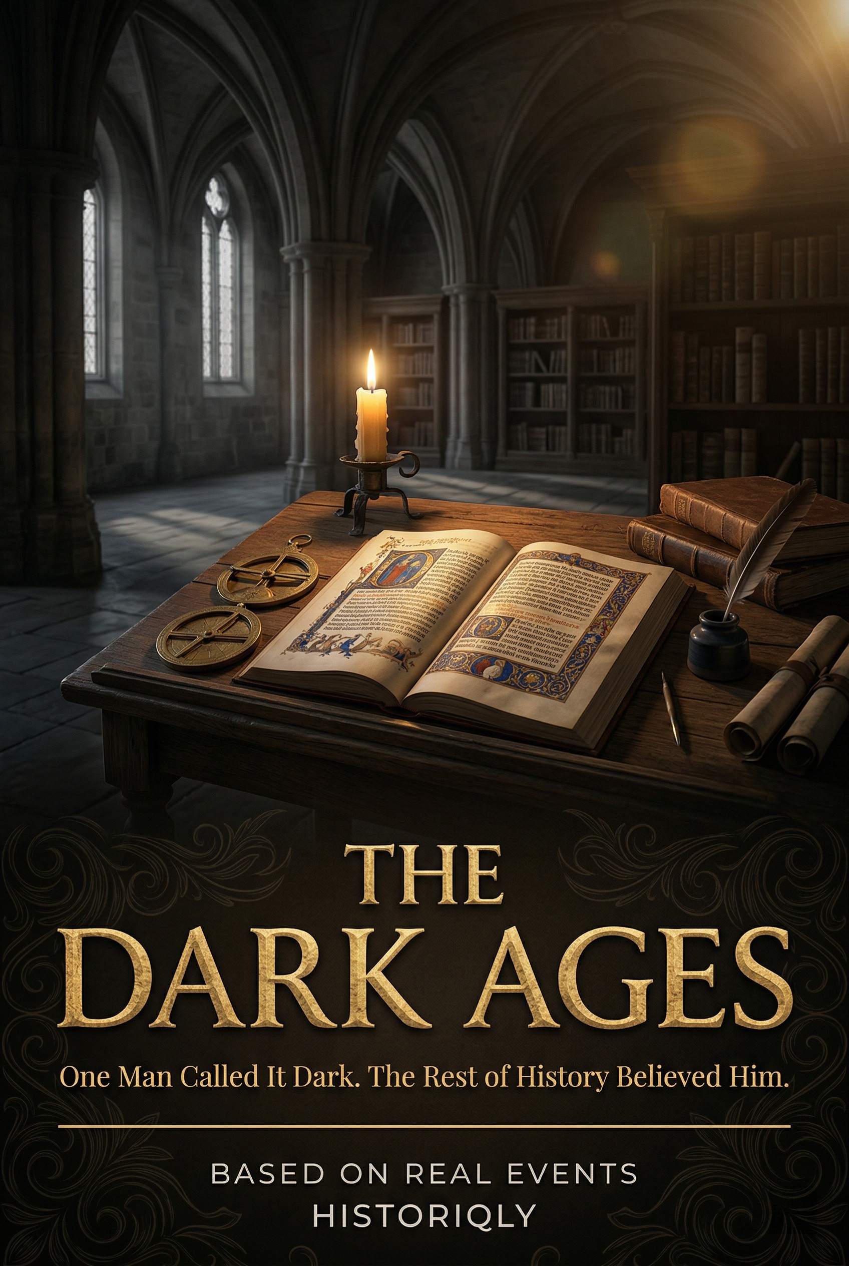 The Dark Ages — One Man Called It Dark. The Rest of History Believed Him.
