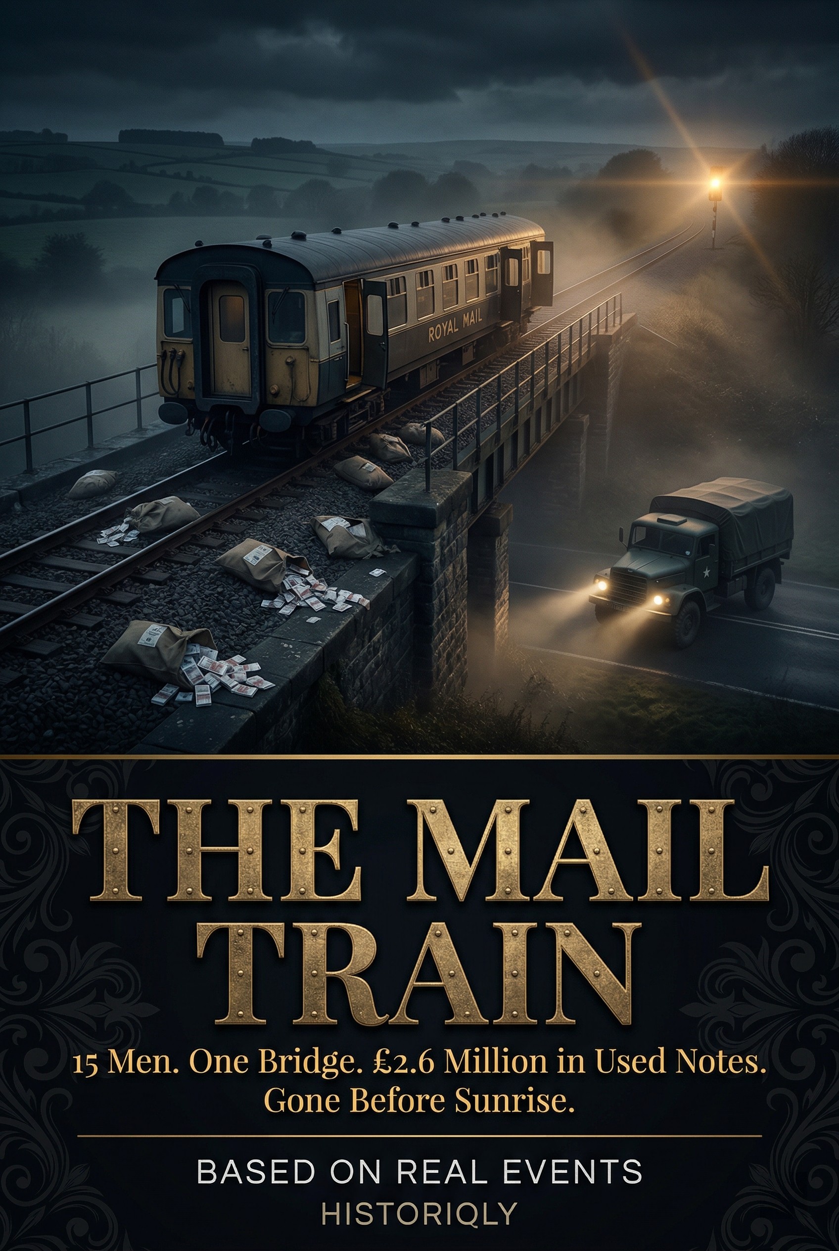 The Mail Train — 15 Men. One Bridge. £2.6 Million in Used Notes. Gone Before Sunrise.