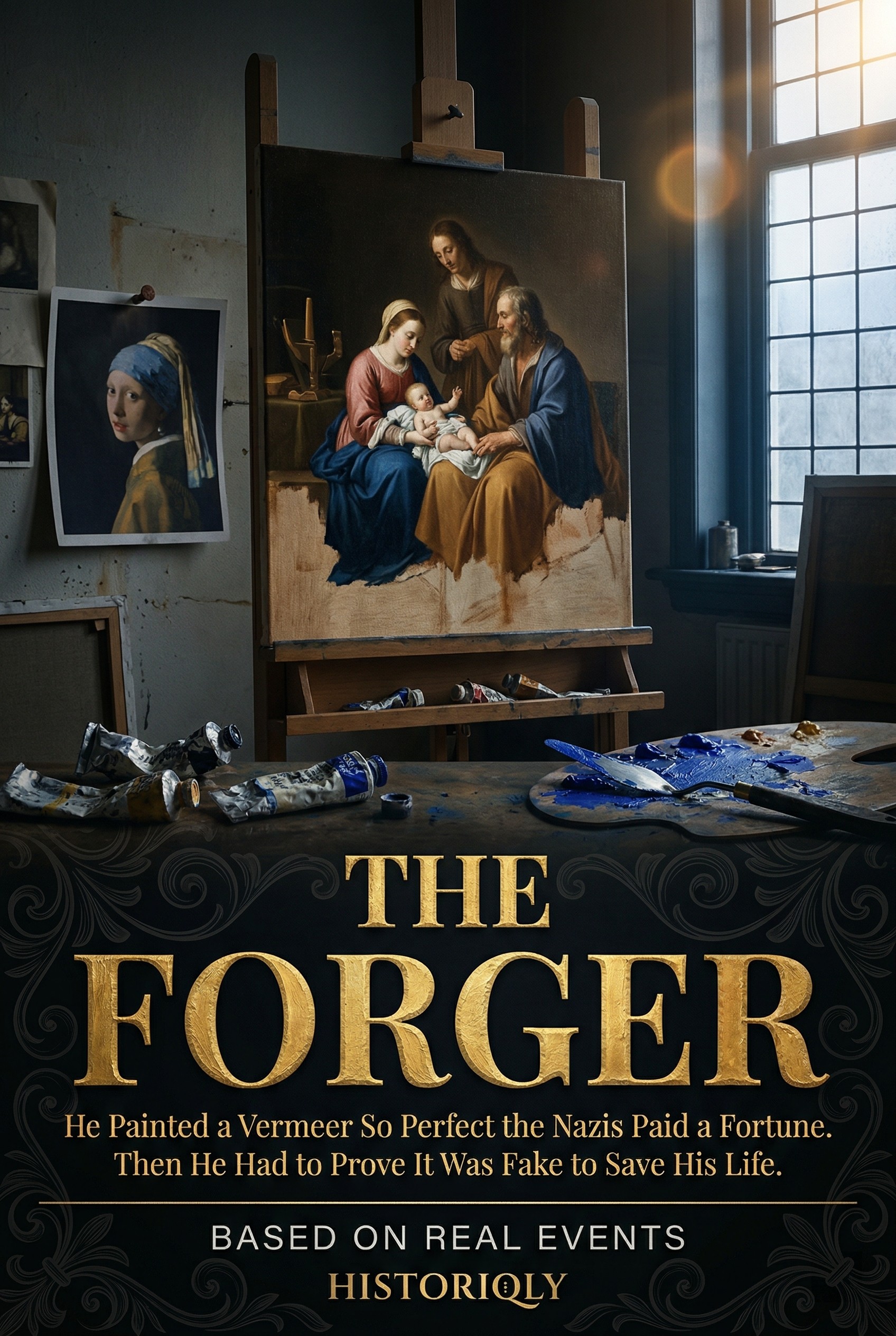 The Forger — He Painted a Vermeer So Perfect the Nazis Paid a Fortune. Then He Had to Prove It Was Fake to Save His Life.