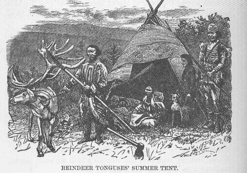 Evenki reindeer herders