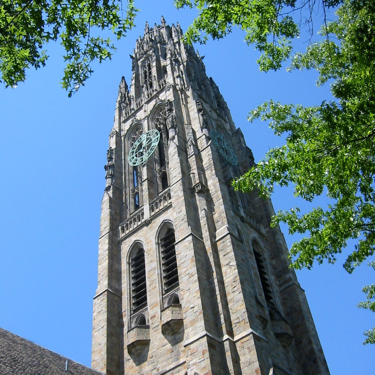 Yale University's Harkness Tower