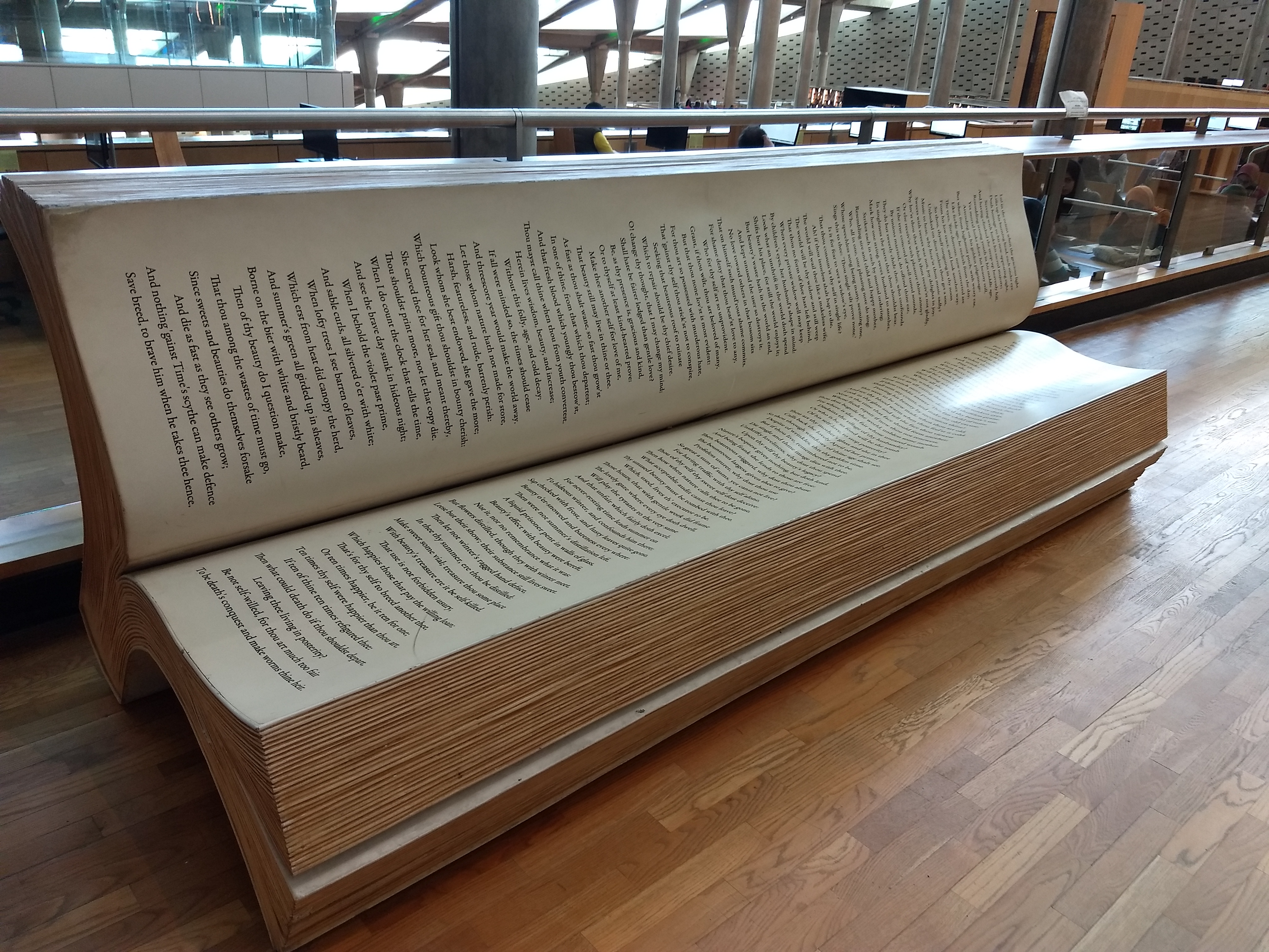 The Bibliotheca Alexandrina, the modern Library of Alexandria, opened 2002