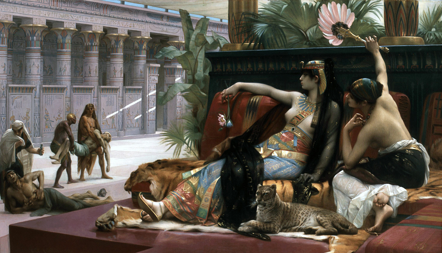 Cleopatra Testing Poisons on Condemned Prisoners by Alexandre Cabanel