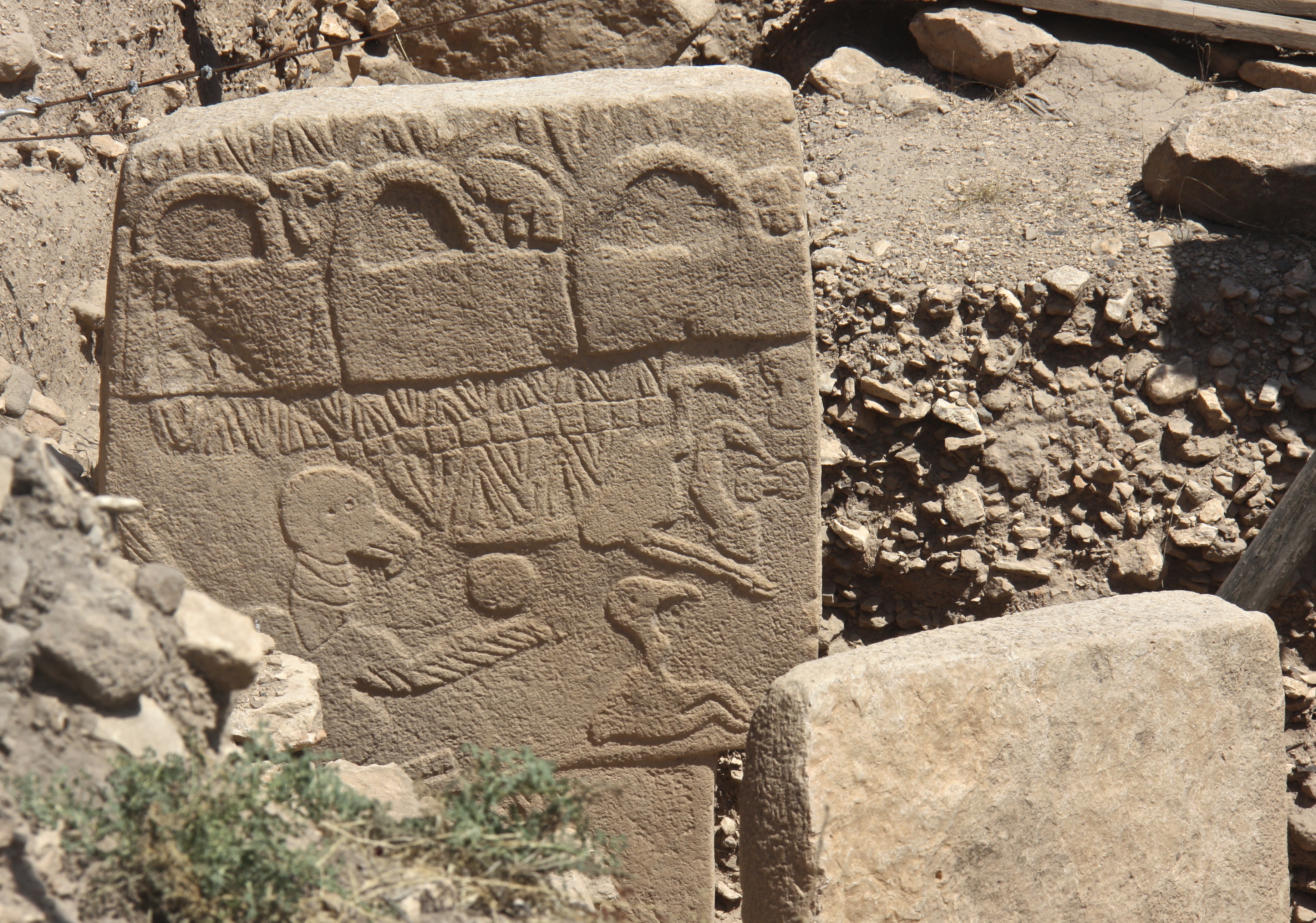 Pillar 43 — The Vulture Stone at Göbekli Tepe