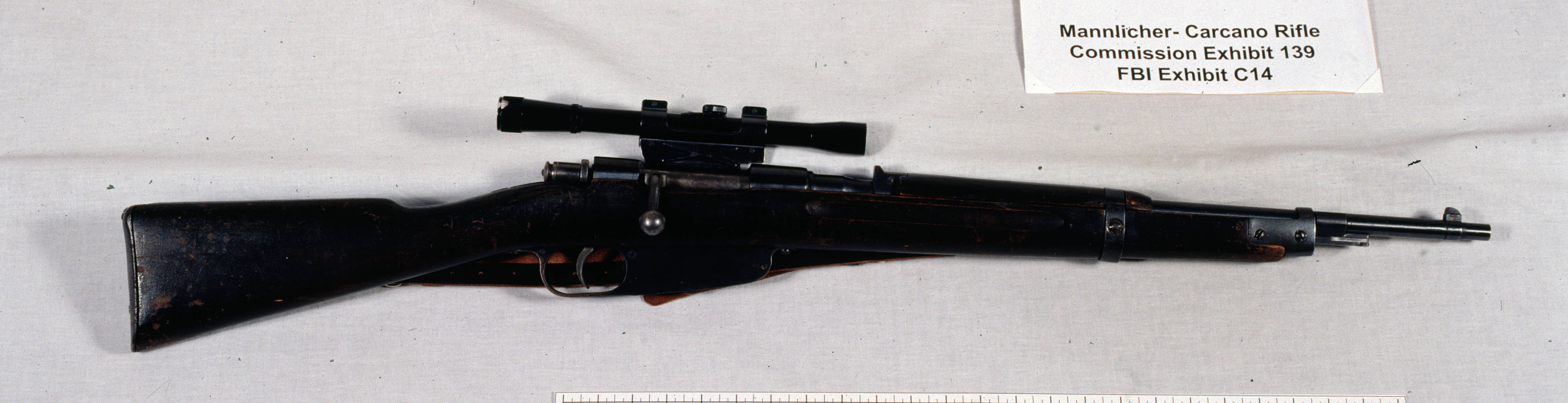Mannlicher-Carcano rifle, Commission Exhibit 139
