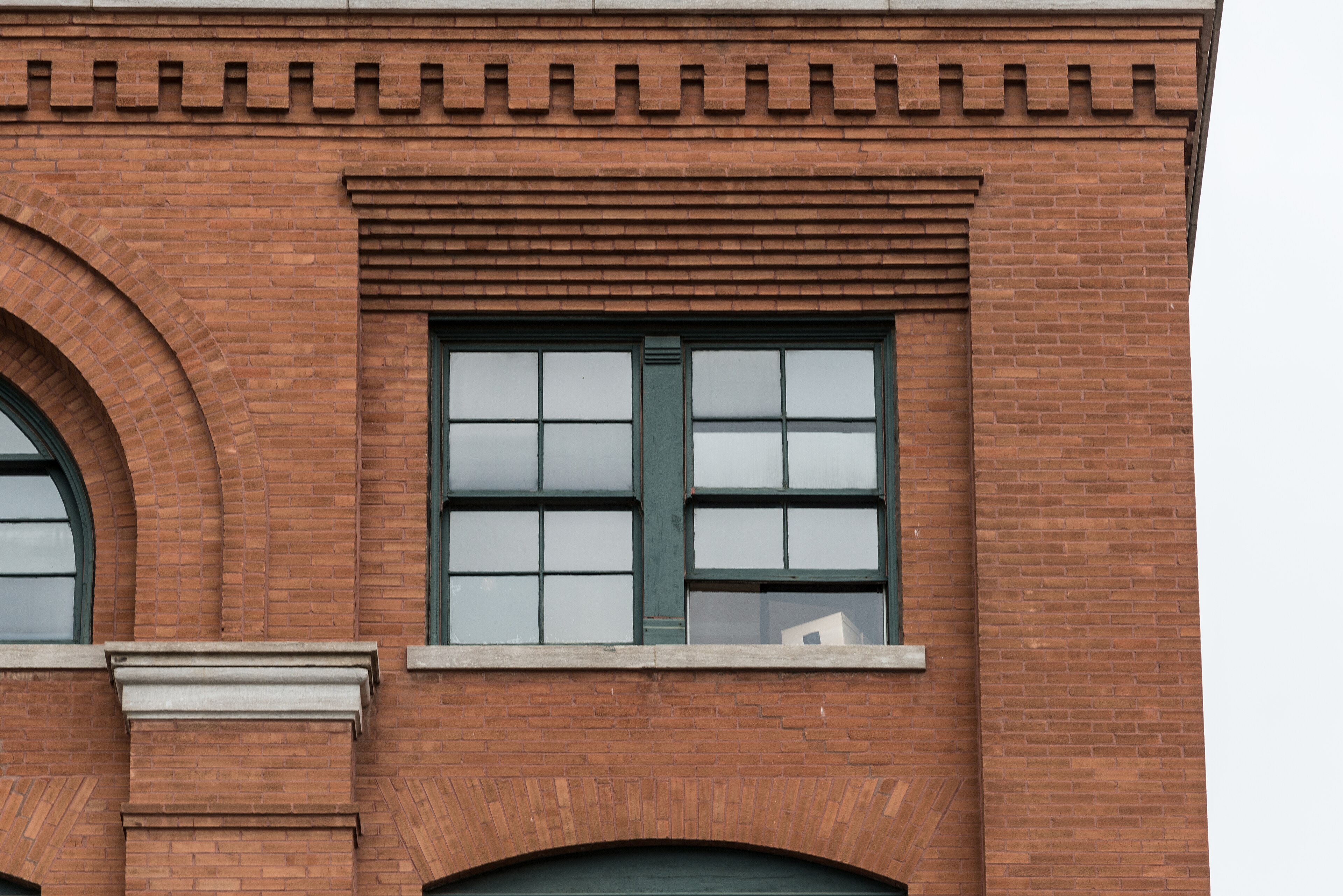 The sniper's nest on the sixth floor of the Texas School Book Depository
