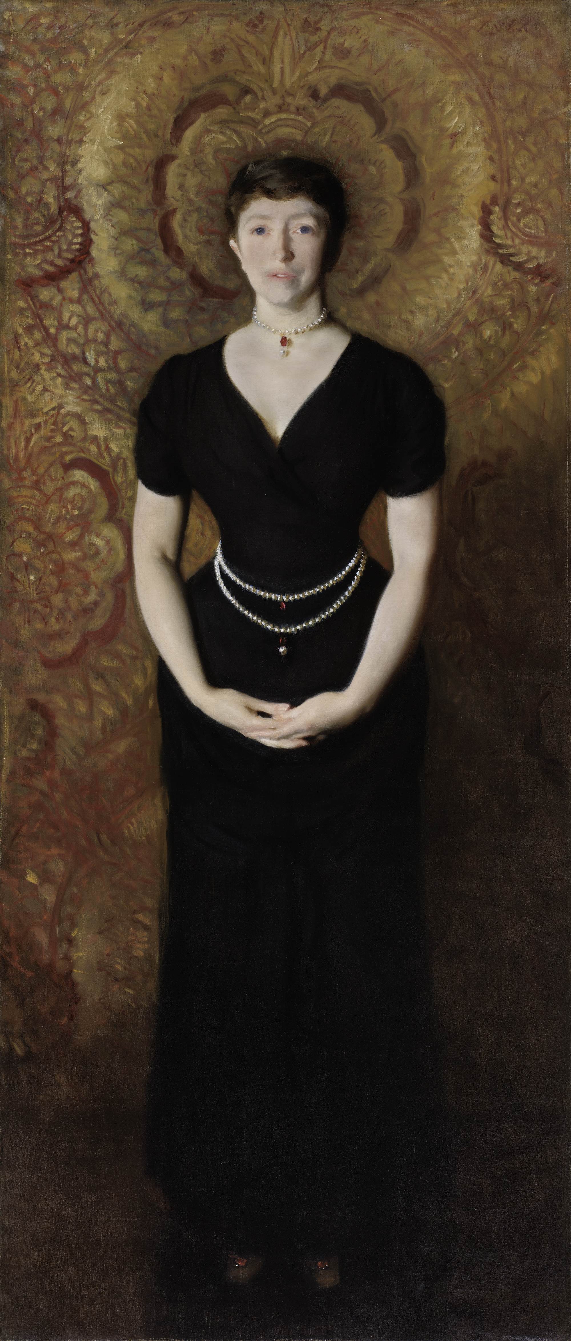 Isabella Stewart Gardner, painted by John Singer Sargent, 1888