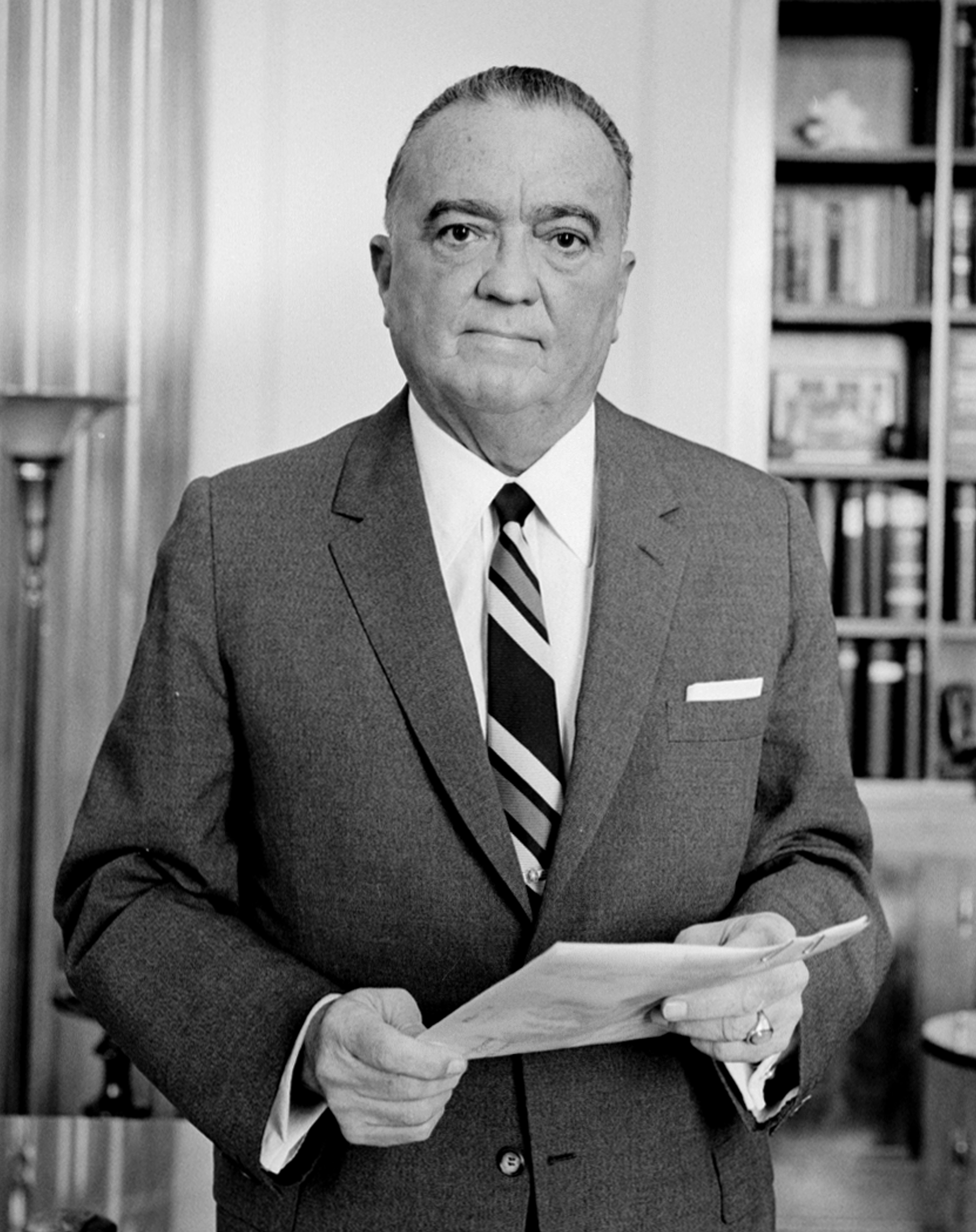 J. Edgar Hoover, FBI Director, 1961