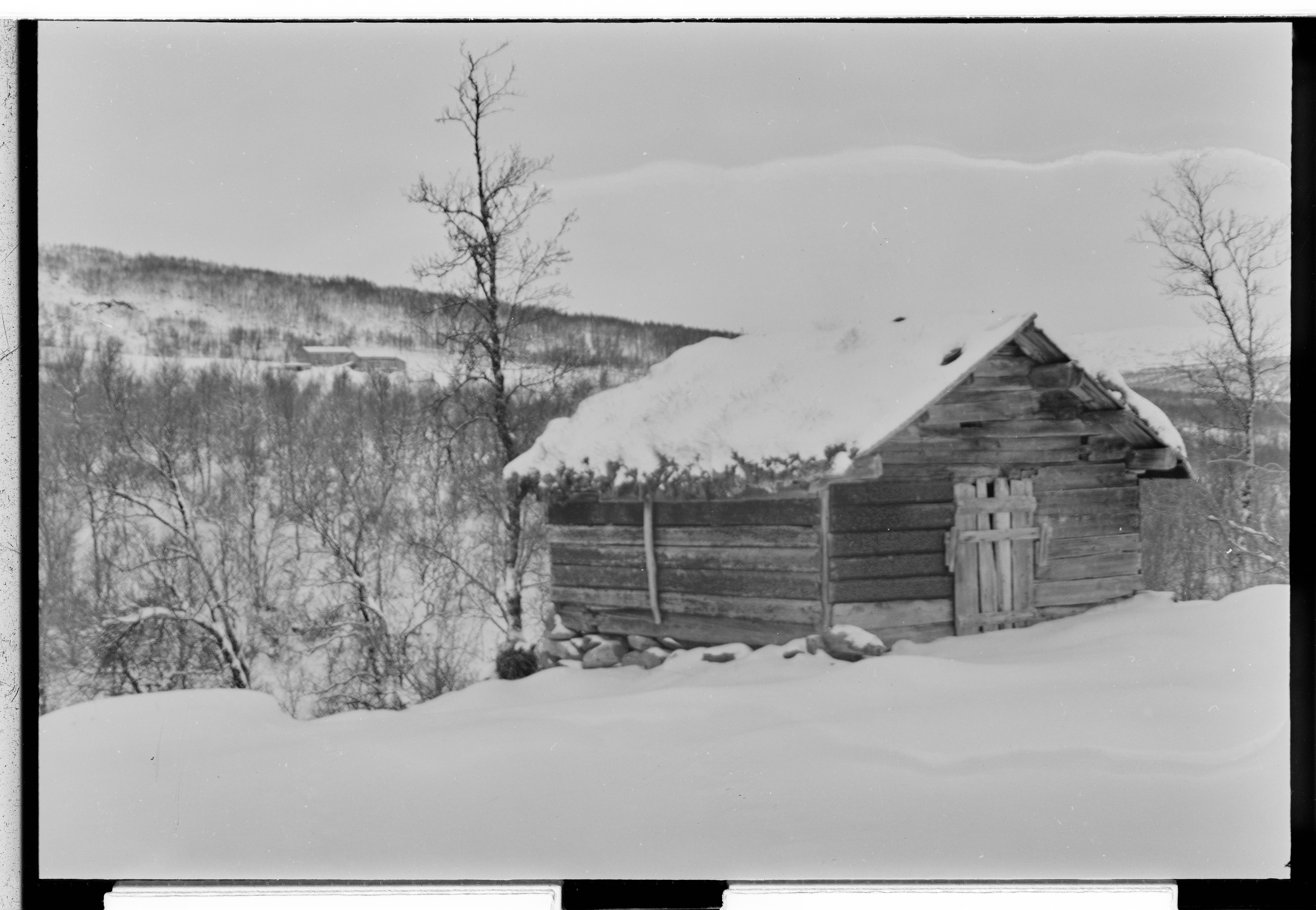 Hessdalen valley in winter