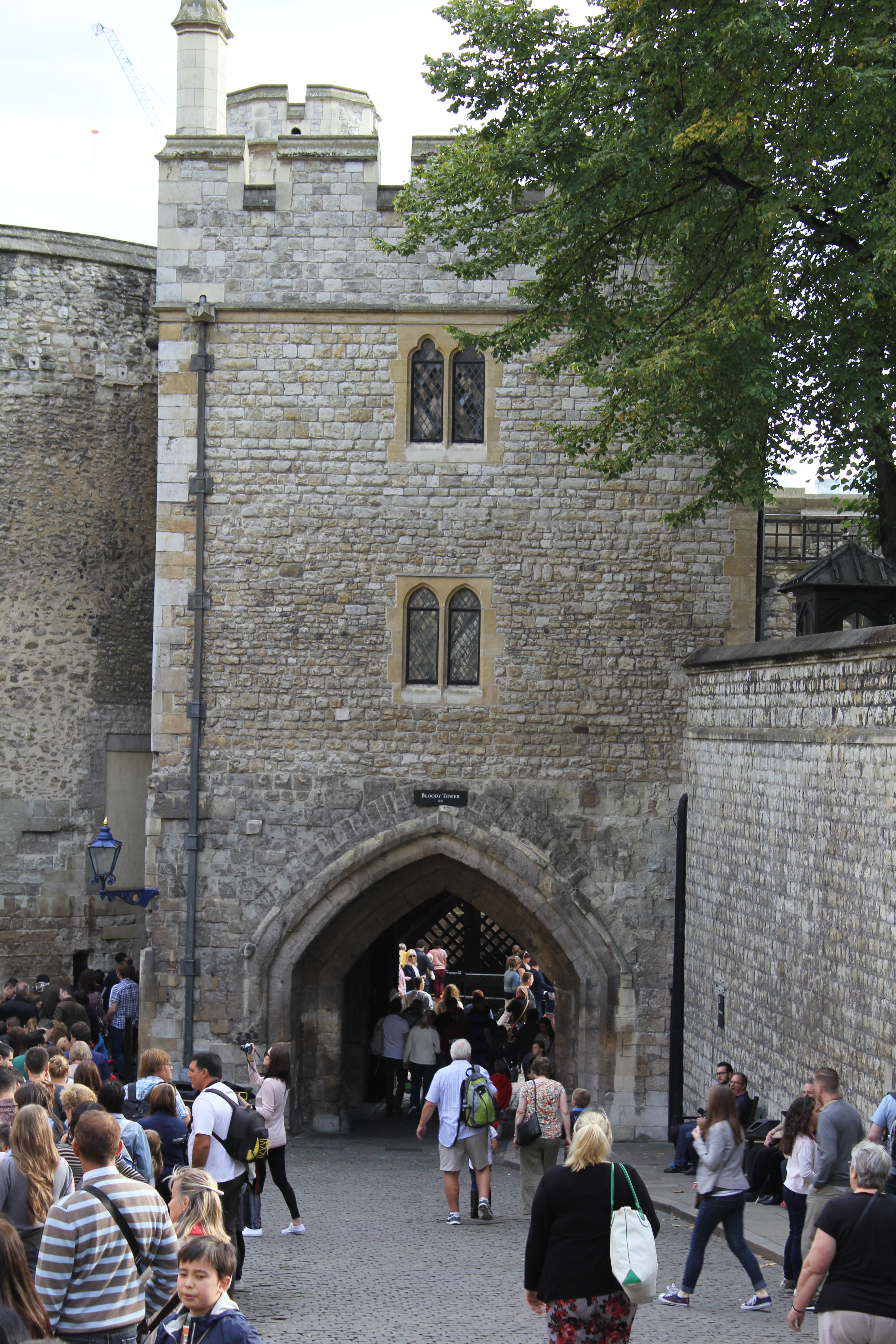 The Bloody Tower at the Tower of London