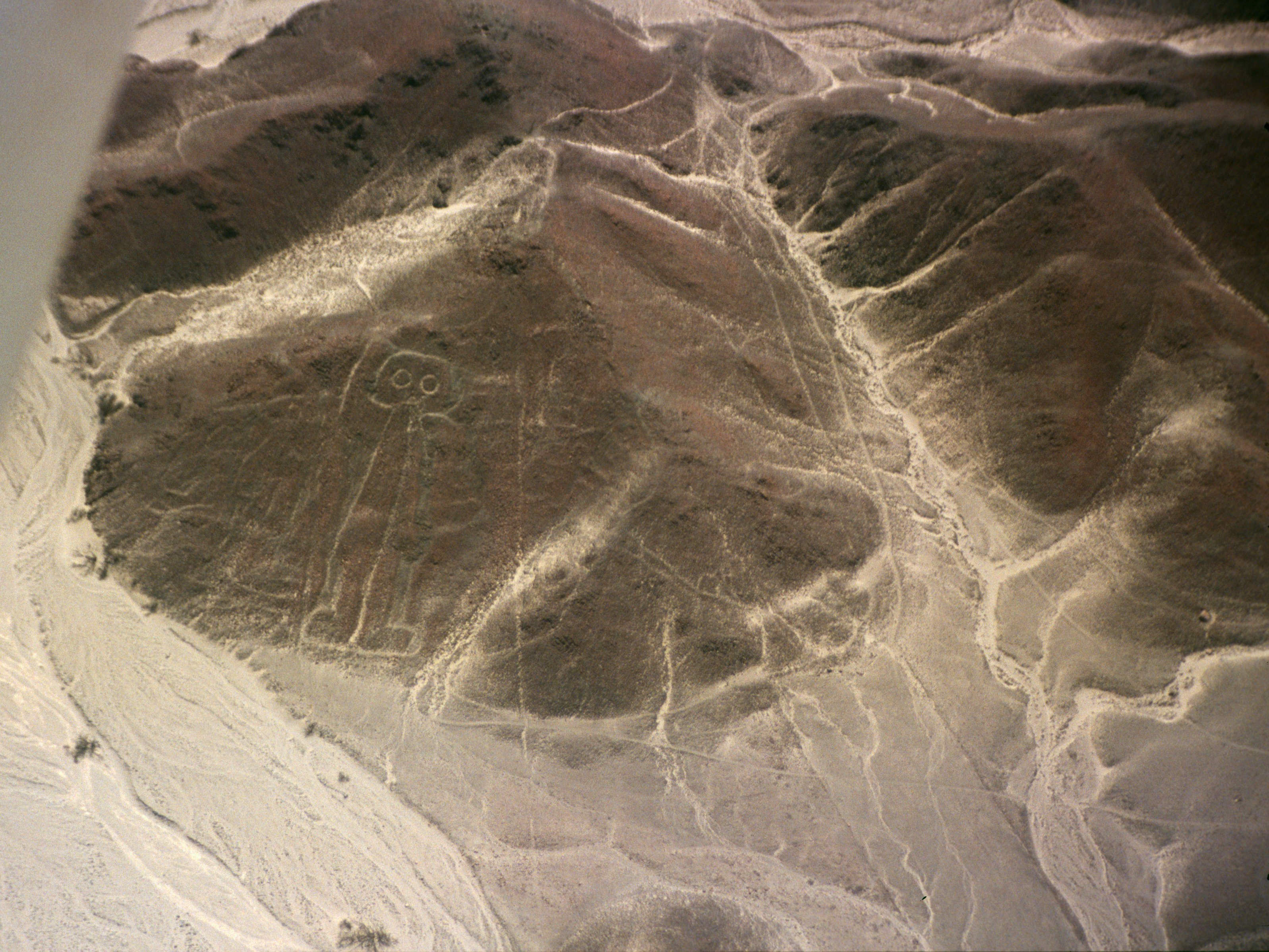 The Nazca astronaut figure