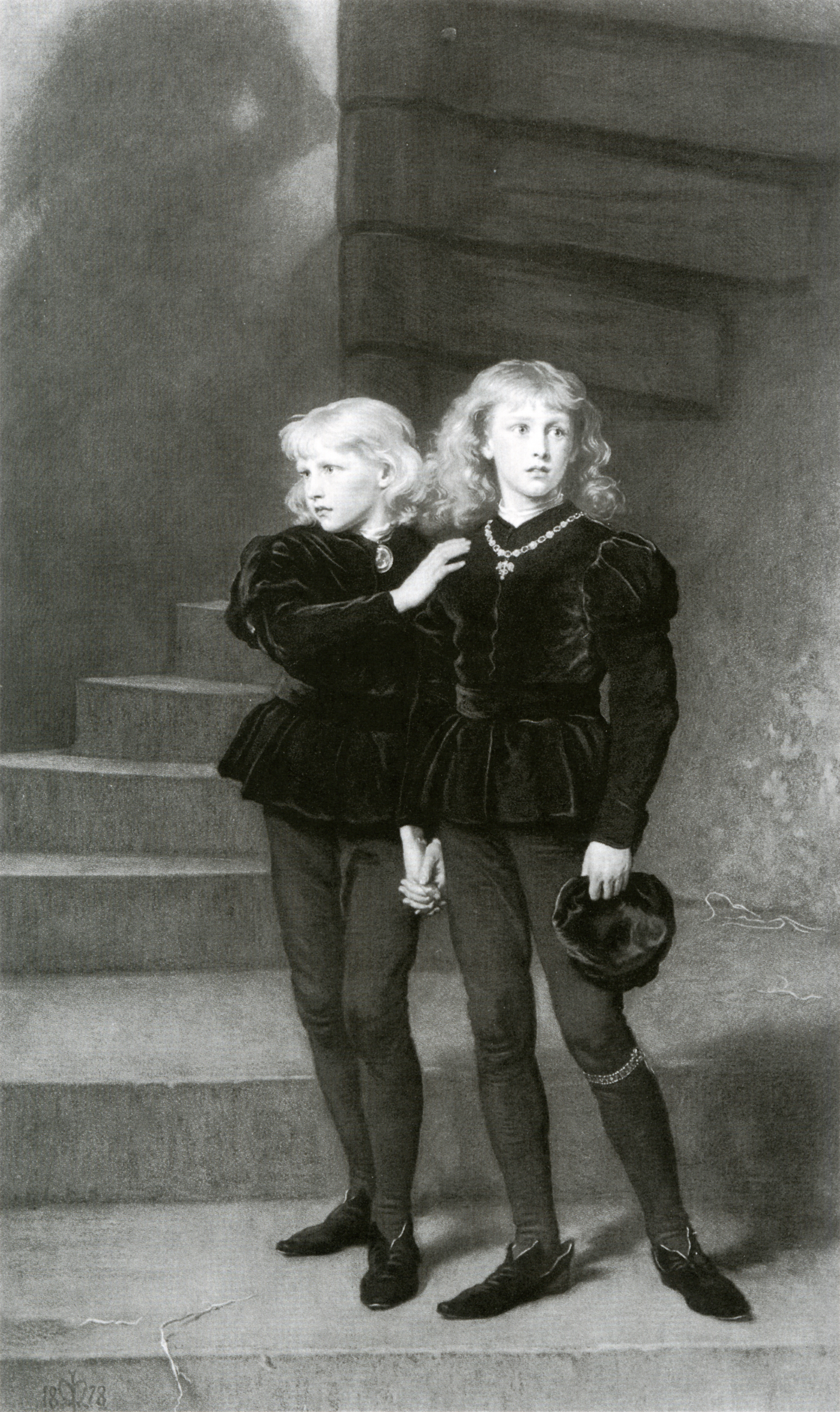 The Princes in the Tower by John Everett Millais, 1878