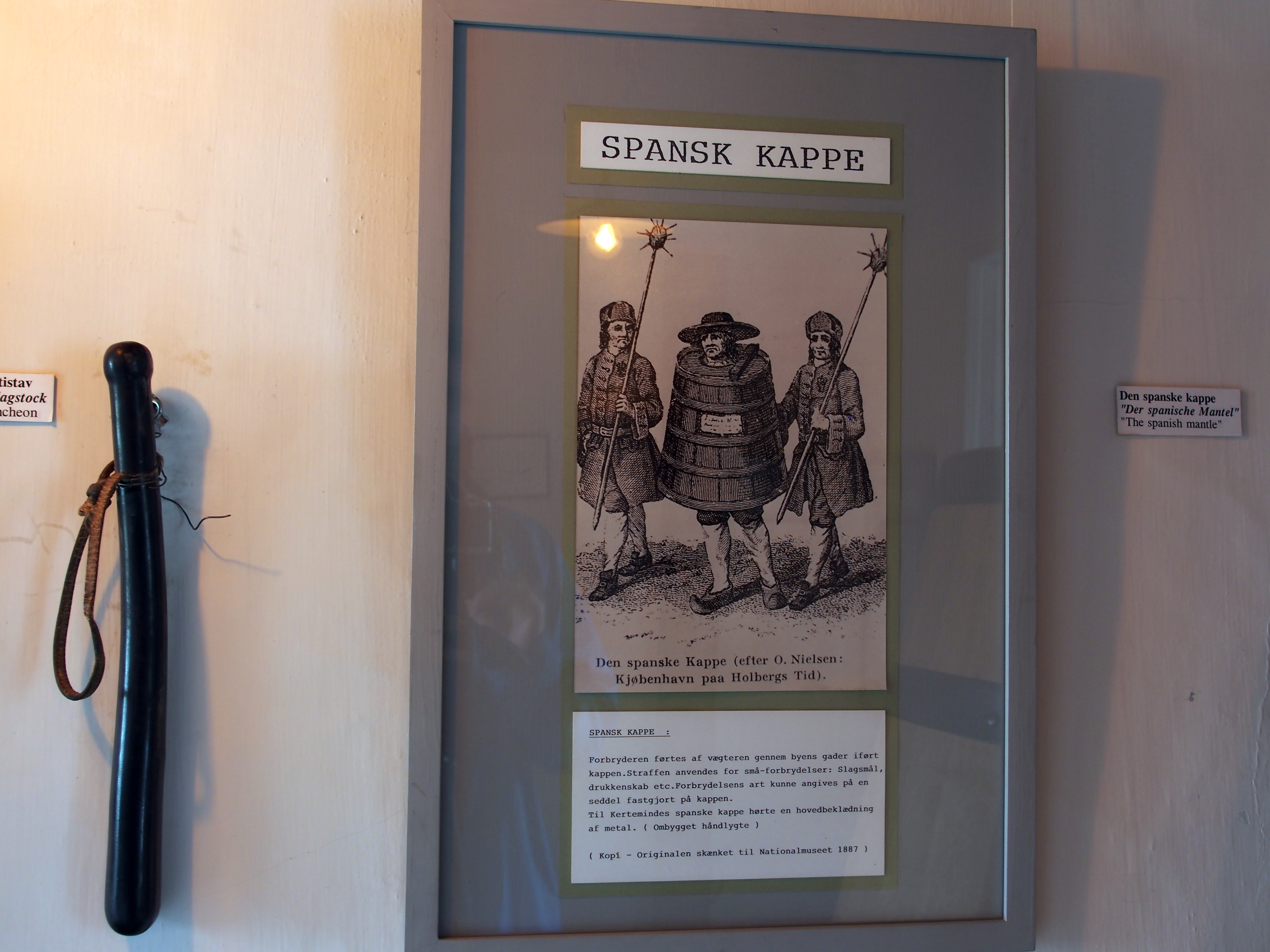 The Schandmantel — medieval cloak of shame punishment device