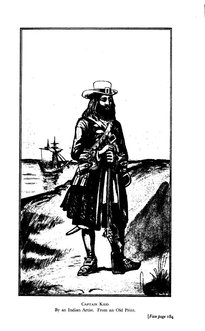 Captain William Kidd, historical engraving