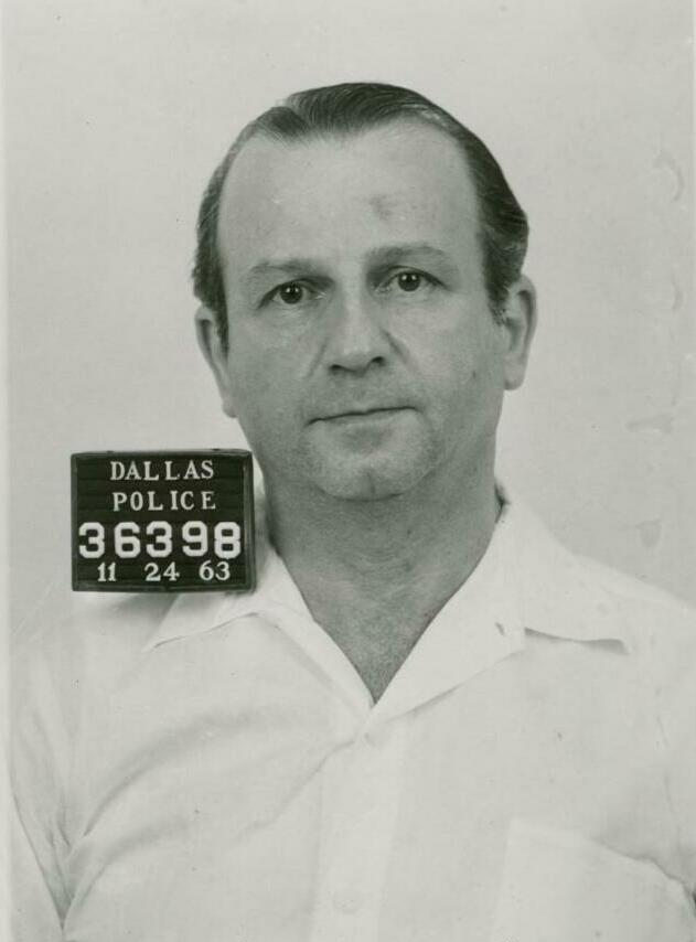 Jack Ruby booking photo, November 1963